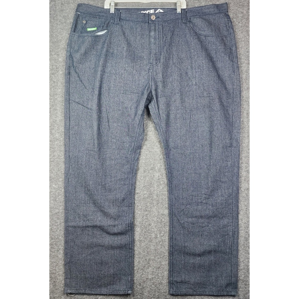 Enyce Sean Combs Co Jeans Mens 52 Blue Green Contrast Stitch Baggy Streetwear